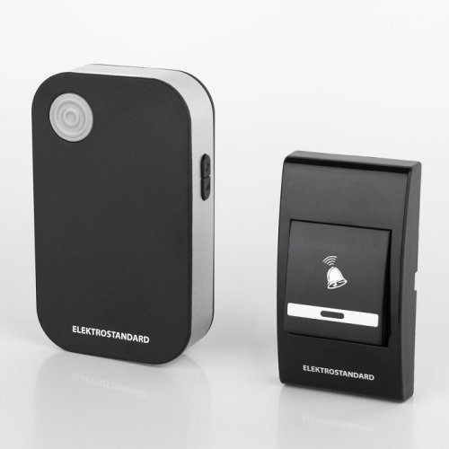 Звонок беспроводной аналоговый Elektrostandard DBQ22M WL 36M Черный фото Звонок беспроводной аналоговый Elektrostandard DBQ22M WL 36M Черный картинка